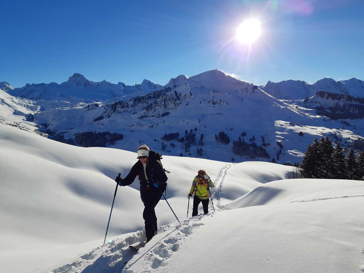 Ski de Rando dans les Aravis - France